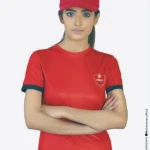 SPORTS T-SHIRT BLUE/BLACK/YELLOW/GREEN