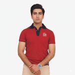 POLO SHIRT MAROON HALF SLEEVE (BOYS)