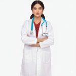 ROOTS UNISEX LAB COAT WITH RMS LOGO