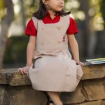 PINAFORE BEIGE (GIRLS)