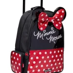 Smiggle Minnie Mouse 20 Inch Trolley School Bag Original for Grade 1 Till Grade 5 Girls