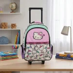 Smiggle Hello Kitty Rolling Backpack/Trolley Bag For Kids