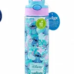 Smiggle Stitch Themed Push Button Straw Water bottle – Plastic – 680ml