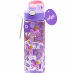 Smiggle Unicorn Themed Push Button Straw Water bottle – Plastic – 680ml